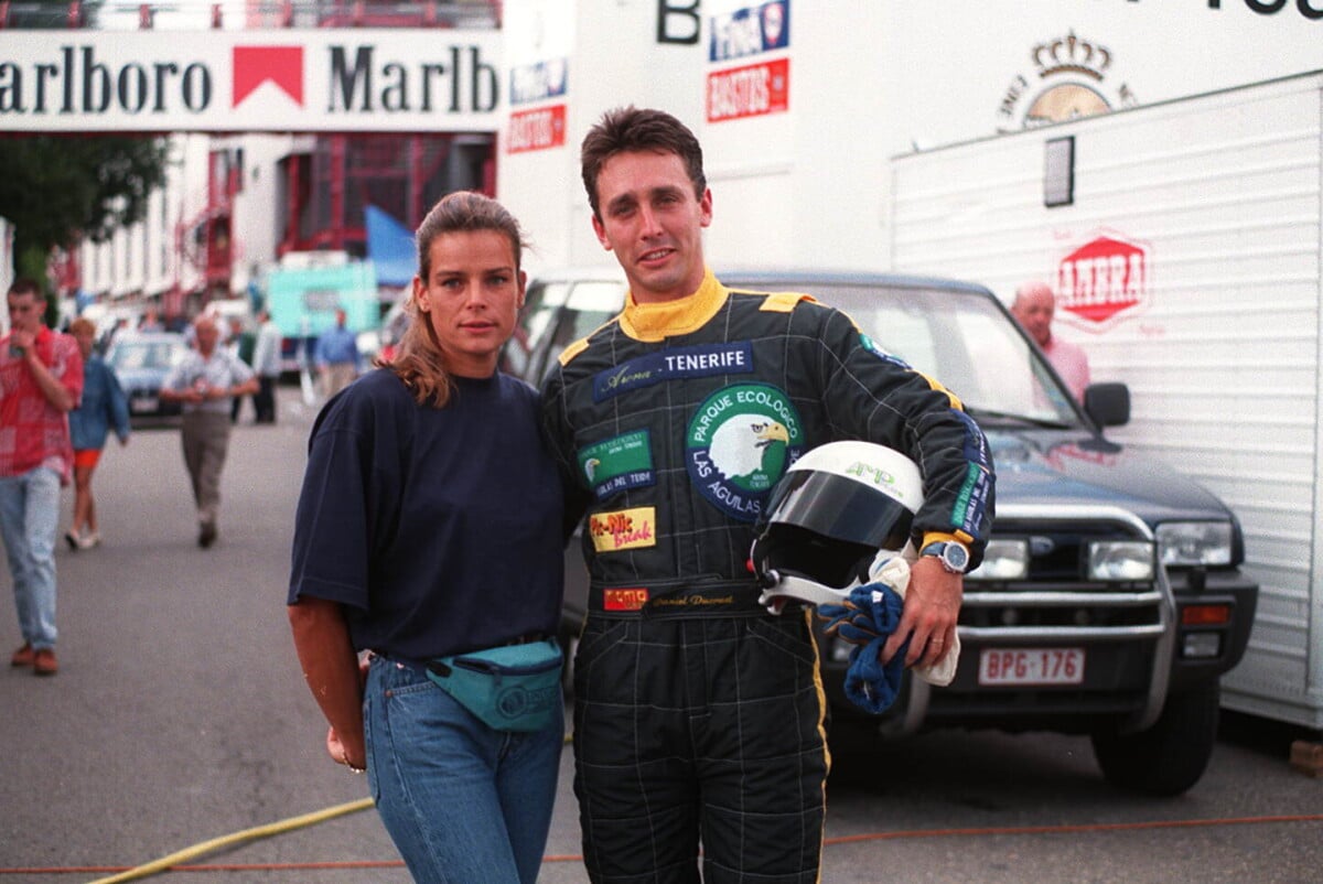 Photo Stéphanie de Monaco et Daniel Ducruet en Belgique aux 24 heures
