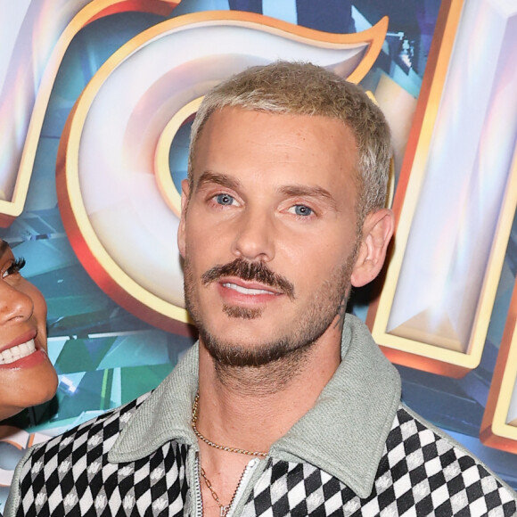 Christina Milian et son mari Matt Pokora (M.Pokora) - Avant-première du film "Les Trolls 3" au cinéma Gaumont Marignan à Paris. Le 11 octobre 2023 © Coadic Guirec / Bestimage 