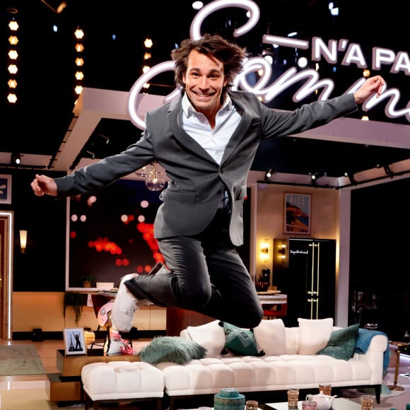 Exclusif - Rendez-vous avec Bertrand Chameroy sur le plateau de l'émission "Bertrand n'a pas sommeil", diffusée à partir du 5 janvier sur France 2 © Dominique Jacovides / Bestimage