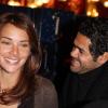 Jamel Debbouze dans un spot pour le retour de Bakchich Hebdo dans les kiosques le 13 mars 2010 avec sa femme Mélissa Theuriau