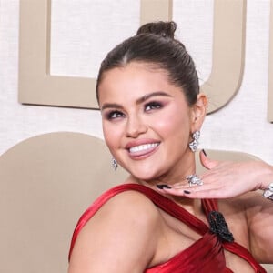 Selena Gomez - 81e cérémonie des Golden Globes au Beverly Hilton à Los Angeles le 7 janvier 2024. © PI via ZUMA Press Wire / Bestimage