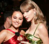 A part les trois principales intéressées, bien sûr.
Selena Gomez et Taylor Swift - 81e cérémonie des Golden Globes au Beverly Hilton à Los Angeles, le 7 janvier 2024 © Sonja Flemming/Pool via USA TODAY NETWORK/SPUS/ABACAPRESS.COM