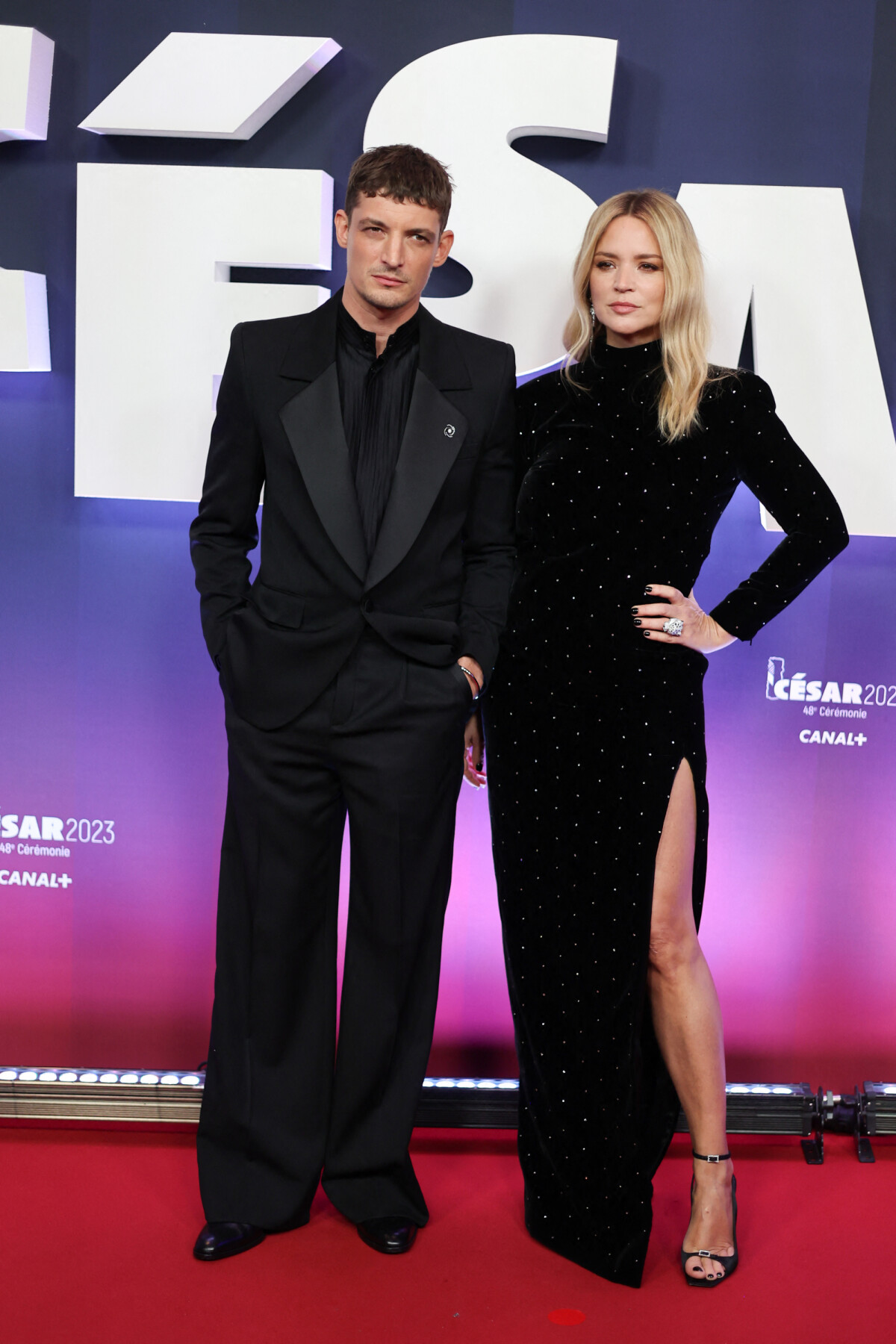 Photo : Virginie Efira Et Son Compagnon Niels Schneider Au Photocall De ...