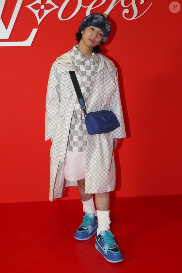 D-Soraki - Défilé de mode Louis Vuitton Homme, collection automne-hiver 2024-2025, dans le cadre de la Fashion Week de Paris, le 16 Janvier 2024. © Bertrand Rindoff / Bestimage
