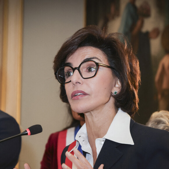 Rachida Dati - Voeux de Rachida Dati à la mairie du VIIème Arrondissement de Paris le 16 janvier 2024 © Jack Tribeca / Bestimage