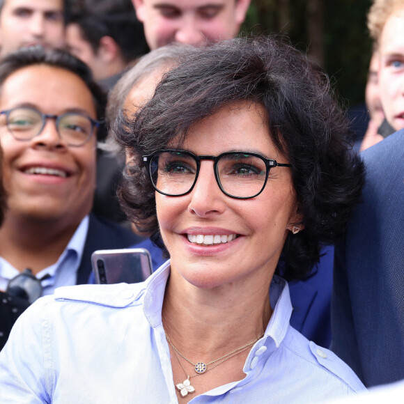 Rachida Dati, qui est maire du VIIe arrondissement de Paris et travaille au Conseil de Paris, a accepté le poste de ministre de la Culture sous le gouvernement Macron/Attal.
Rachida Dati - 2e journée de la rentrée des Jeunes Républicains (LR) au parc Floral à Paris. © Panoramic/Bestimage