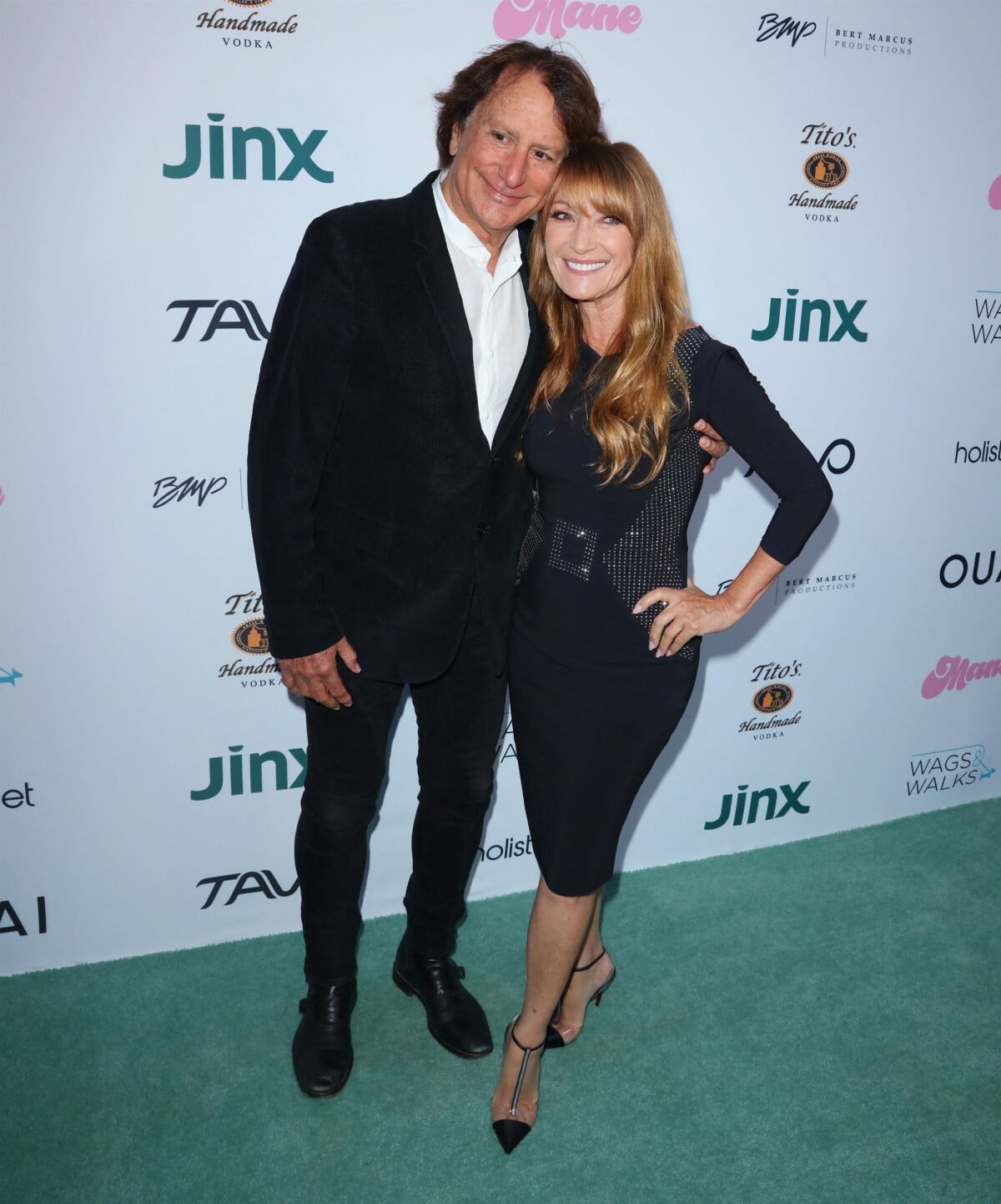 Photo John Zambetti, Jane Seymour Photocall du 12ème gala caritatif