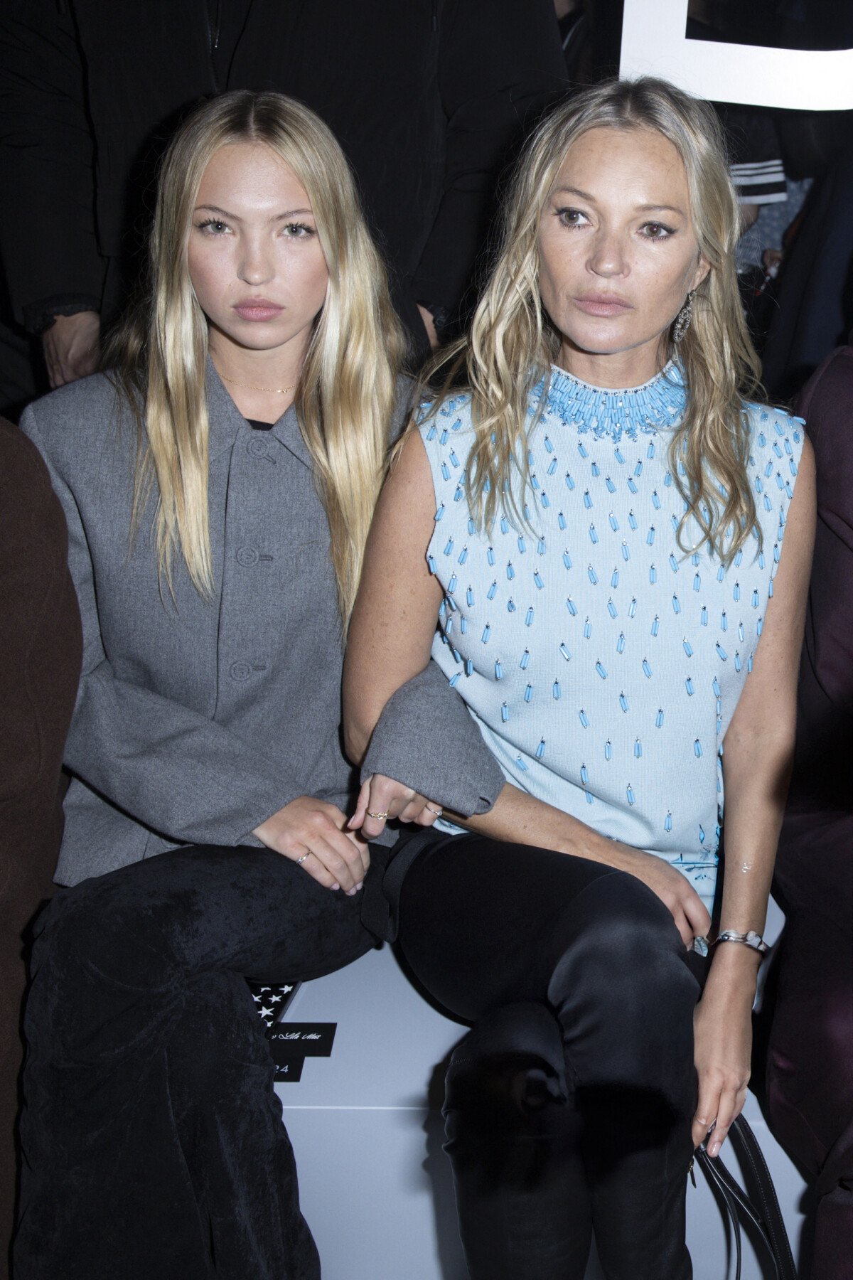 Photo Un Magnifique Duo Kate Moss Et Sa Fille Lila Grace Moss Les Célébrités Lors Du