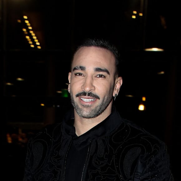 Exclusif - Adil Rami - Arrivées au défilé Balmain Collection Homme Prêt-à-Porter Automne/Hiver 2024-2025 lors de la Fashion Week de Paris (PFW), à la Grande Halle de la Villette à Paris, France, le 20 janvier 2024. © Christophe Clovis/Bestimage