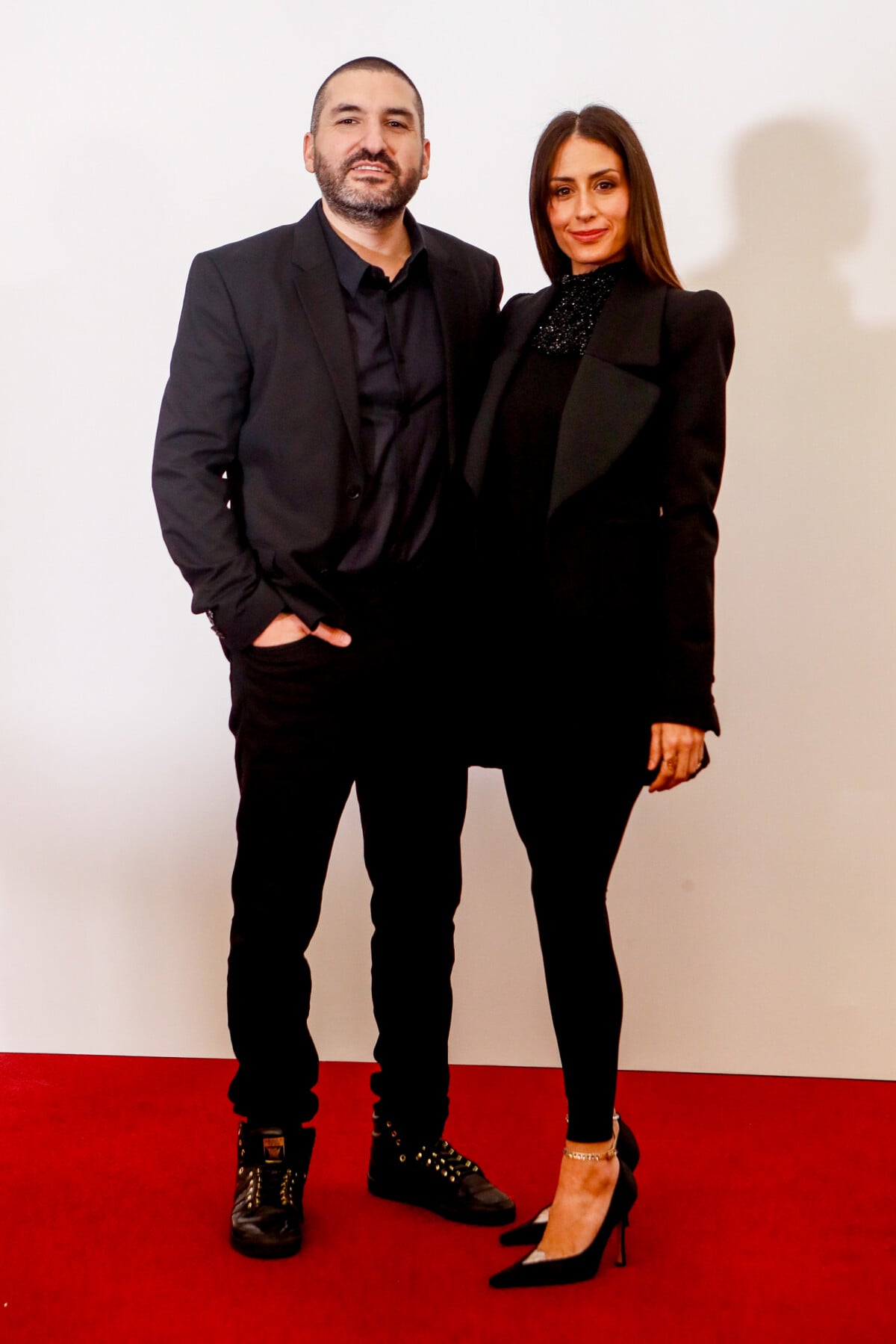 Photo : Ibrahim Maalouf et sa femme Hiba Tawaji - Photocall du défilé ...