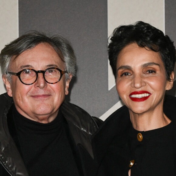 Exclusif - Pierre Passsebon et Farida Khelfa - Photocall de l'avant-première du film "Les Trois Mousquetaires : D'Artagnan" aux Invalides à Paris le 21 mars 2023. © Guirec / Moreau / Jacovides / Bestimage