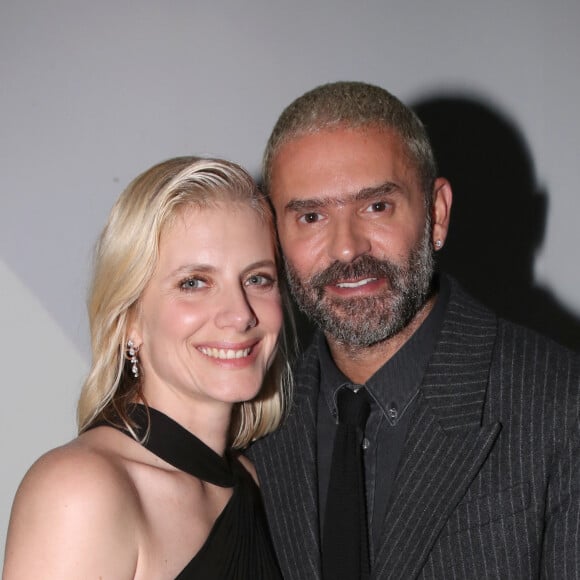 Mélanie Laurent et Alexandre Mattiussi - " Dîner de la Mode " au bénéfice du Sidaction, au Palais de Tokyo, dans le cadre de la Fashion Week de Paris. Le 25 Janvier 2024. © Olivier Borde-Bertrand Rindoff / Bestimage