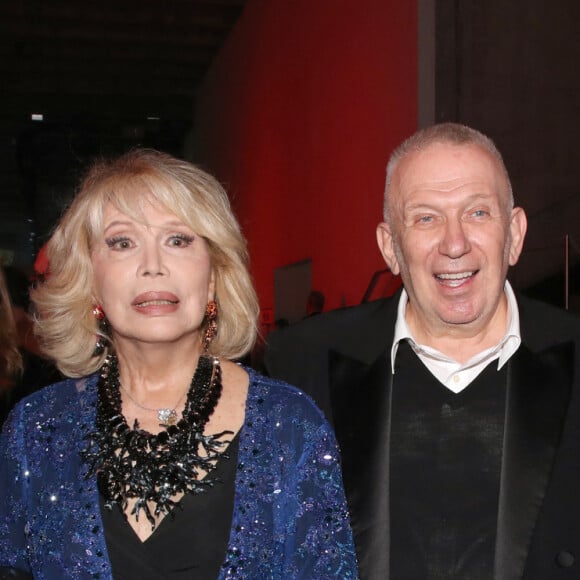 Blanca Li, Amanda Lear, Jean-Paul Gaultier et Babeth Djian - " Dîner de la Mode " au bénéfice du Sidaction, au Palais de Tokyo, dans le cadre de la Fashion Week de Paris. Le 25 Janvier 2024. © Olivier Borde-Bertrand Rindoff / Bestimage