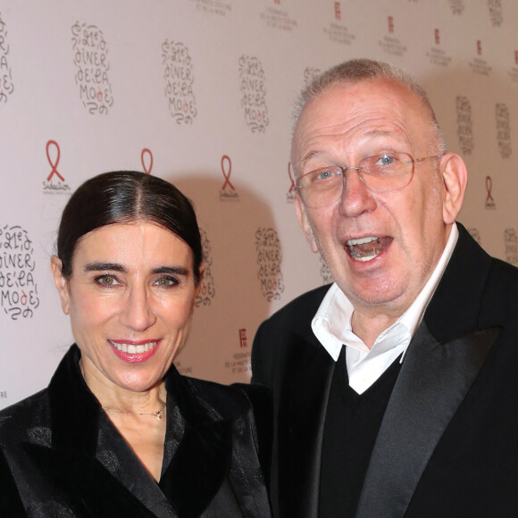 Blanca Li et Jean-Paul Gaultier - " Dîner de la Mode " au bénéfice du Sidaction, au Palais de Tokyo, dans le cadre de la Fashion Week de Paris. Le 25 Janvier 2024. © Olivier Borde-Bertrand Rindoff / Bestimage