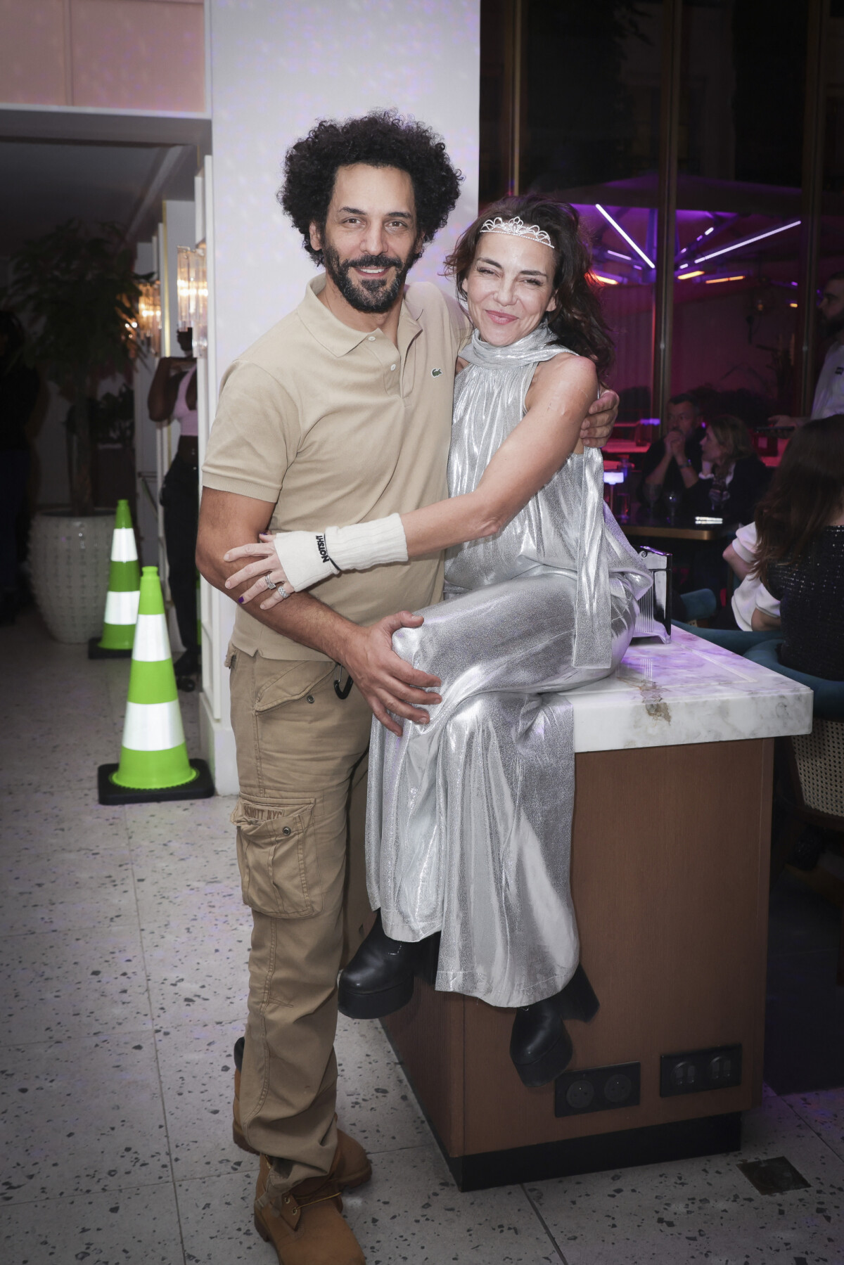 Photo Exclusif Tomer Et Sandra Sisley Soir E Au Restaurant De L Hotel Kimpton Le