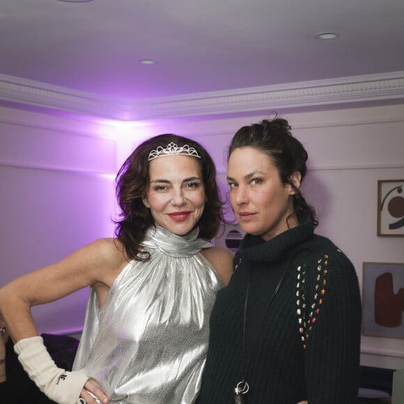 Exclusif - Sandra Sisley, Julie Fournier - Soirée au restaurant de l'Hotel Kimpton, le Montecito, organisée par S.Sisley à Paris le 25 janvier 2024.  © Jack Tribeca / Bestimage 