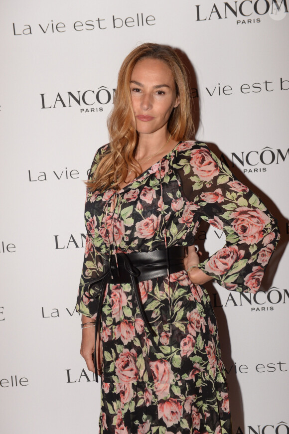 Exclusif - Exclusif - Vanessa Demouy Soirée Lancôme pour célébrer la nouvelle communication du parfum Iconique "La Vie est Belle" à l'hôtel Mona Bismarck à Paris le 12 septembre 2018.