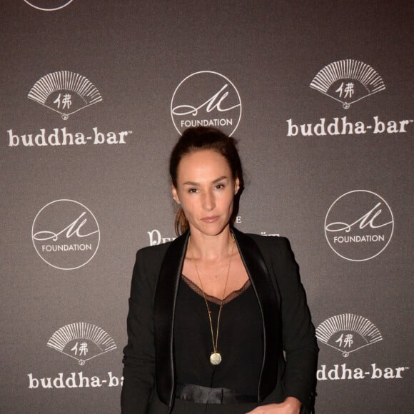 Exclusif - Vanessa Demouy - Dîner de gala caritatif de la "M Foundation" au Buddha Bar à Paris le 3 octobre 2017.