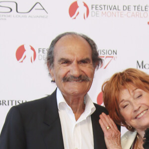 Gérard Hernandez et Marion Game lors de l'ouverture de la 57ème édition du Festival de la Télévision de Monte-Carlo le 16 juin 2017. © Denis Guignebourg / Bestimage