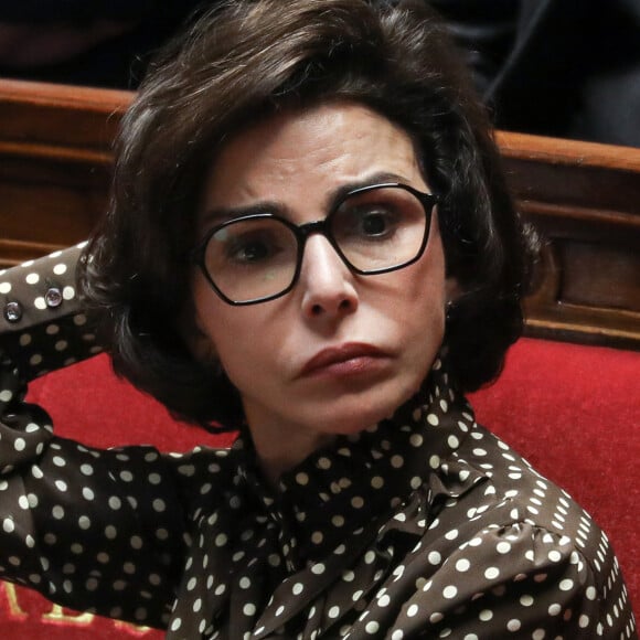 Rachida Dati, ministre de la culture - Discours de politique générale du Premier ministre, Gabriel Attal à l'Assemblée nationale, à Paris, France, le 30 janvier 2024. © Stéphane Lemouton/Bestimage