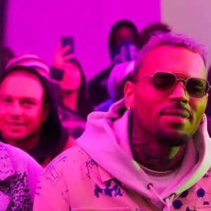 Paris, FRANCE - EXCLUSIVE - Chris Brown au défilé KidSuper pendant la Fashion Week de Paris.