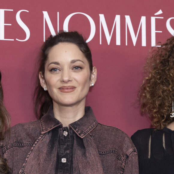 La 49e cérémonie des César aura lieu le 23 février 2024 en direct du palais de l'Olympia de Paris.
Laetitia Gonzalez, Marion Cotillard et Mona Achache - Dîner des nommés des César 2024 au Fouquet's Paris, le 5 février 2024. © Olivier Borde / Bestimage