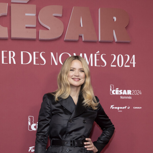 Virginie Efira - Dîner des nommés des César 2024 au Fouquet's Paris, le 5 février 2024. © Olivier Borde / Bestimage