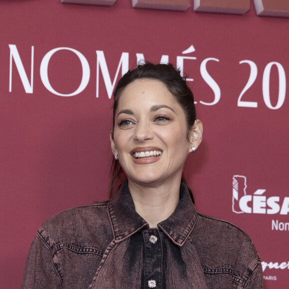 Marion Cotillard - Dîner des nommés des César 2024 au Fouquet's Paris, le 5 février 2024. © Olivier Borde / Bestimage