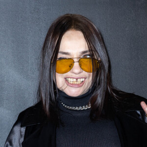 Beatrice Dalle - Photocall du défilé Saint-Laurent Prêt-à-porter Automne/Hiver 2022/2023 dans le cadre de la Fashion Week de Paris, France, le 1er Mars 2022. © Olivier Borde /Bestimage