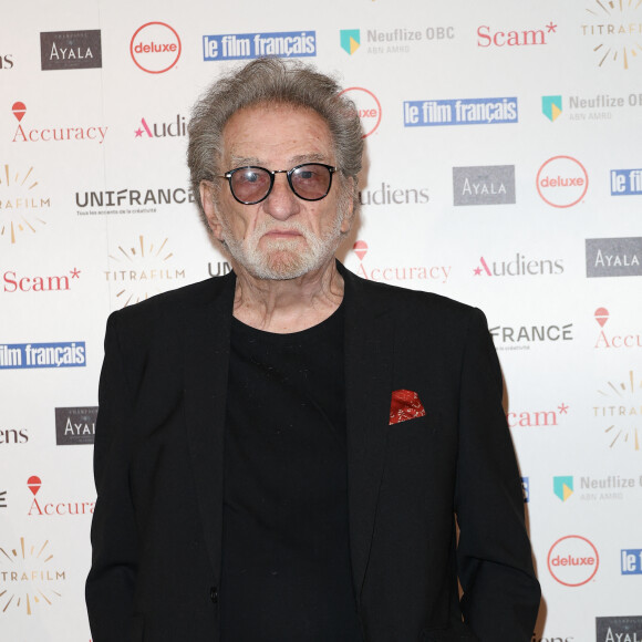 Eddy Mitchell (Trophée d'honneur Accuracy) - 31ème cérémonie des Trophées du film français à l'hôtel Intercontinental à Paris le 6 février 2024. Ces Trophées récompensent notamment les champions du box-office et des audiences, ainsi que l'exploitant de l'année, trois duos producteur-réalisateur en cinéma et audiovisuel, le film documentaire et la personnalité de l'année, désignée par les lecteurs. © Coadic Guirec/Bestimage
