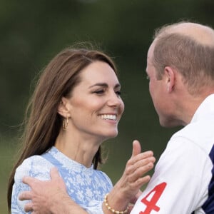 Prince William, Princesse Catherine, Royal Charity Polo Cup 2023 à Windsor, 6 juillet 2023.
