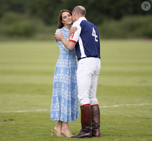 Prince William, Princess Catherine, Royal Charity Polo Cup 2023 à Windsor, 6 juillet 2023.