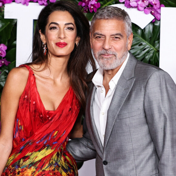 Amal Alamuddin Clooney, George Clooney - Première du film "Ticket to Paradise" à Los Angeles