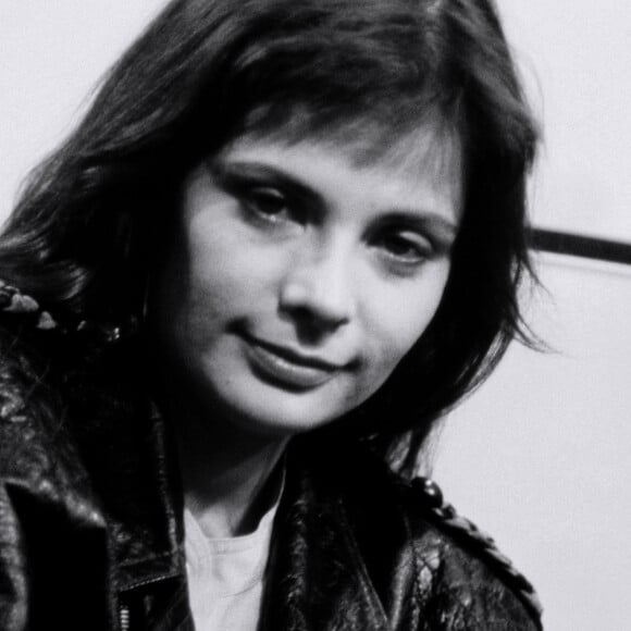 Archives - Marie Trintignant sur le plateau de l'émission TV "Ciel mon mardi!". Le 18 juin 1991