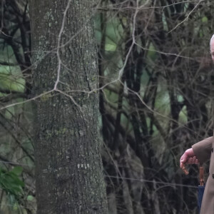 Le roi Charles III d'Angleterre et Camilla Parker Bowles, reine consort d'Angleterre sont allés à l'église de Sandringham le 11 février 2024. 