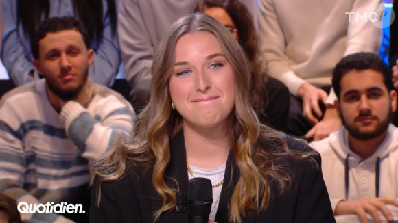 Héléna, demi-finaliste de la "Star Academy", était l'invitée de "Quotidien" sur TMC