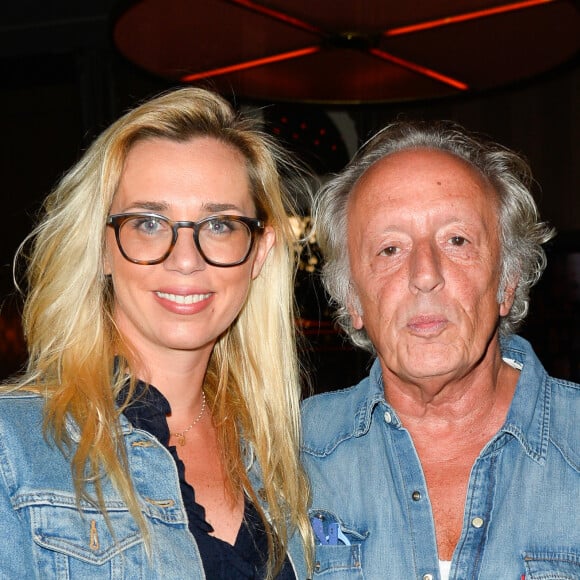 Didier Barbelivien et sa femme Laure - Le réalisateur français C. Lelouch célèbre ses 80 ans au restaurant Victoria à Paris, France, le 30 octobre 2017. © Coadic Guirec/Bestimage 