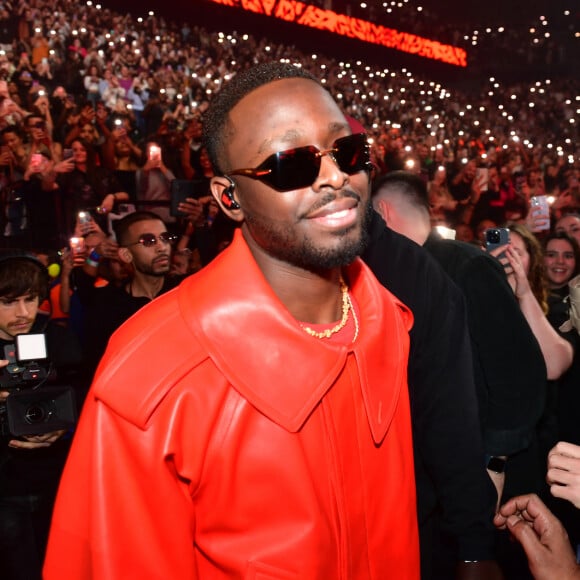 Ils ont réservé quelques surprises à leurs spectateurs.
Dadju - Concert de Tayc et Dadju à l'Accor Arena Paris Bercy. Le 15 février 2024. Veeren/Bestimage