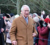 Charles III a été "ému jusqu'aux larmes".
Le roi Charles III d'Angleterre, - La famille royale d'Angleterre au premier service de Noël à Sandringham depuis le décès de la reine Elizabeth II. 