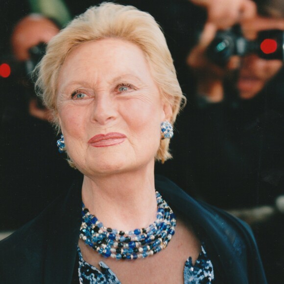 Et on imagine qu'elles ont continué à bien s'entendre malgré un ex-mari en commun.
Michèle Morgan, Cannes 1996.