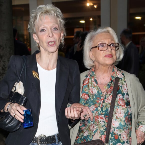 Micheline Presle, Tonie Marshall - Jean-Michel Ribes fete ses 10 ans à la direction du théatre du Rond-Point à Paris le 30 juin 2012.