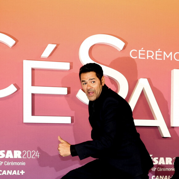 Jamel Debbouze - Photocall des lauréats (press room) lors de la 49ème édition de la cérémonie des César à l’Olympia à Paris le 23 février 2024 © Dominique Jacovides / Olivier Borde / Bestimage