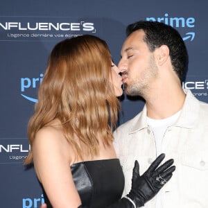 Iris Mittenaere (Miss France 2016 et Miss Univers 2016) et son fiancé Diego El Glaoui - Avant-première de la série Influence(s) sur Amazon Prime Video au cinéma le Silencio des Prés à Paris le 26 février 2024. © Coadic Guirec/Bestimage 