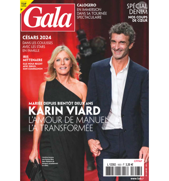 Magazine "Gala", en kiosques le 29 février 2024.