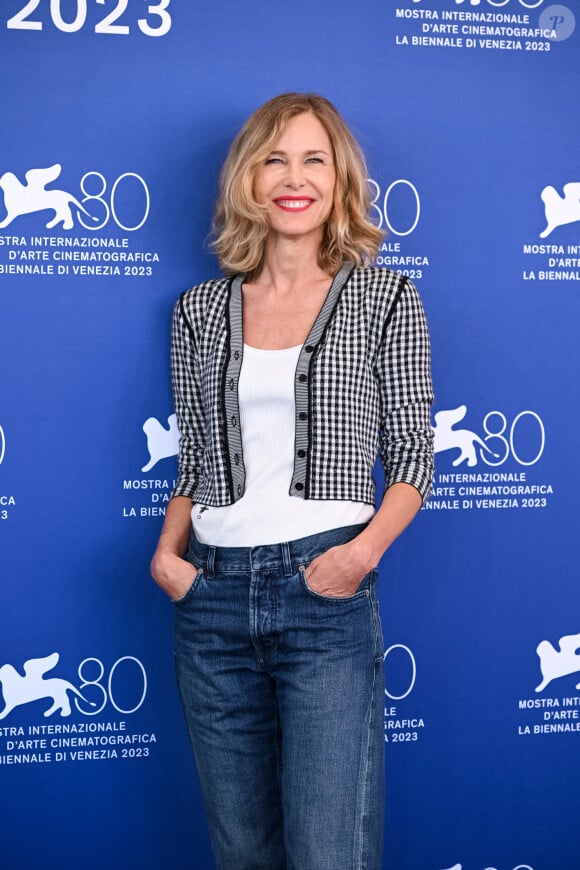 Pascale Arbillot au photocall de "Vivants" lors du 80ème Festival International du Film de Venise (Mostra), le 6 septembre 2023. 