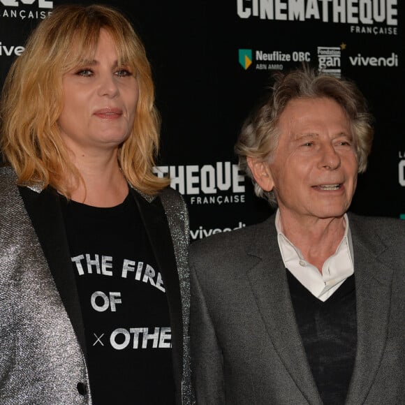Roman Polanski et sa femme Emmanuelle Seigner - Avant-première du film "D'après une histoire vraie" à la Cinémathèque Française à Paris. © Veeren/CVS/Bestimage