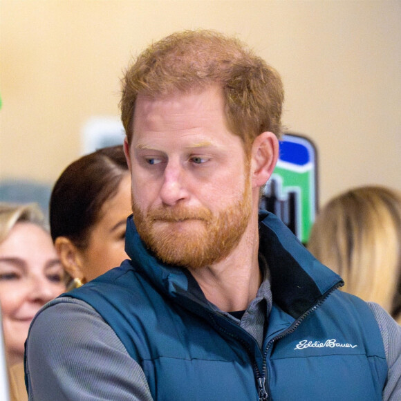 Meghan Markle, duchesse de Sussex, et le prince Harry assistent au dernier jour de l'événement un an avant les Jeux Invictus de Vancouver Whistler 2025