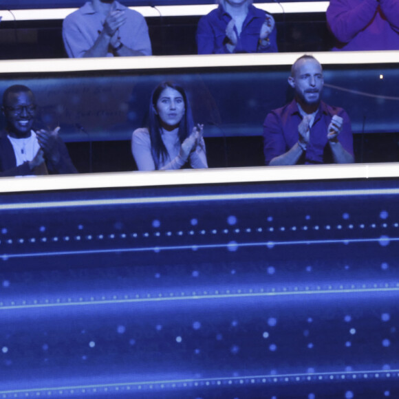 Exclusif - Le dernier finaliste - Enregistrement de l'émission "100% Logique", présentée par C.Féraud et diffusée le 9 mars 2024 sur France 2 © Jack Tribeca / Bestimage 