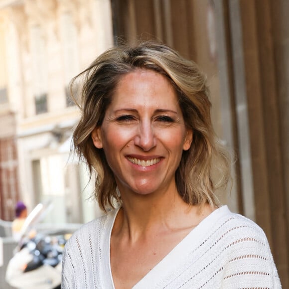 Maud Fontenoy à la cérémonie de remise des prix pédagogiques pour l'Océan de la Maud Fontenoy Foundation le 8 juin 2023 au coeur du magnifique Théâtre de l'Oeuvre.  © Coadic Guirec / Bestimage 