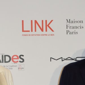 Cristina Cordula et son mari Frédéric Cassin - 8ème édition du Dîner Link pour Aides au Pavillon Cambon à Paris, le 11 décembre 2017. © Coadic Guirec/Bestimage 